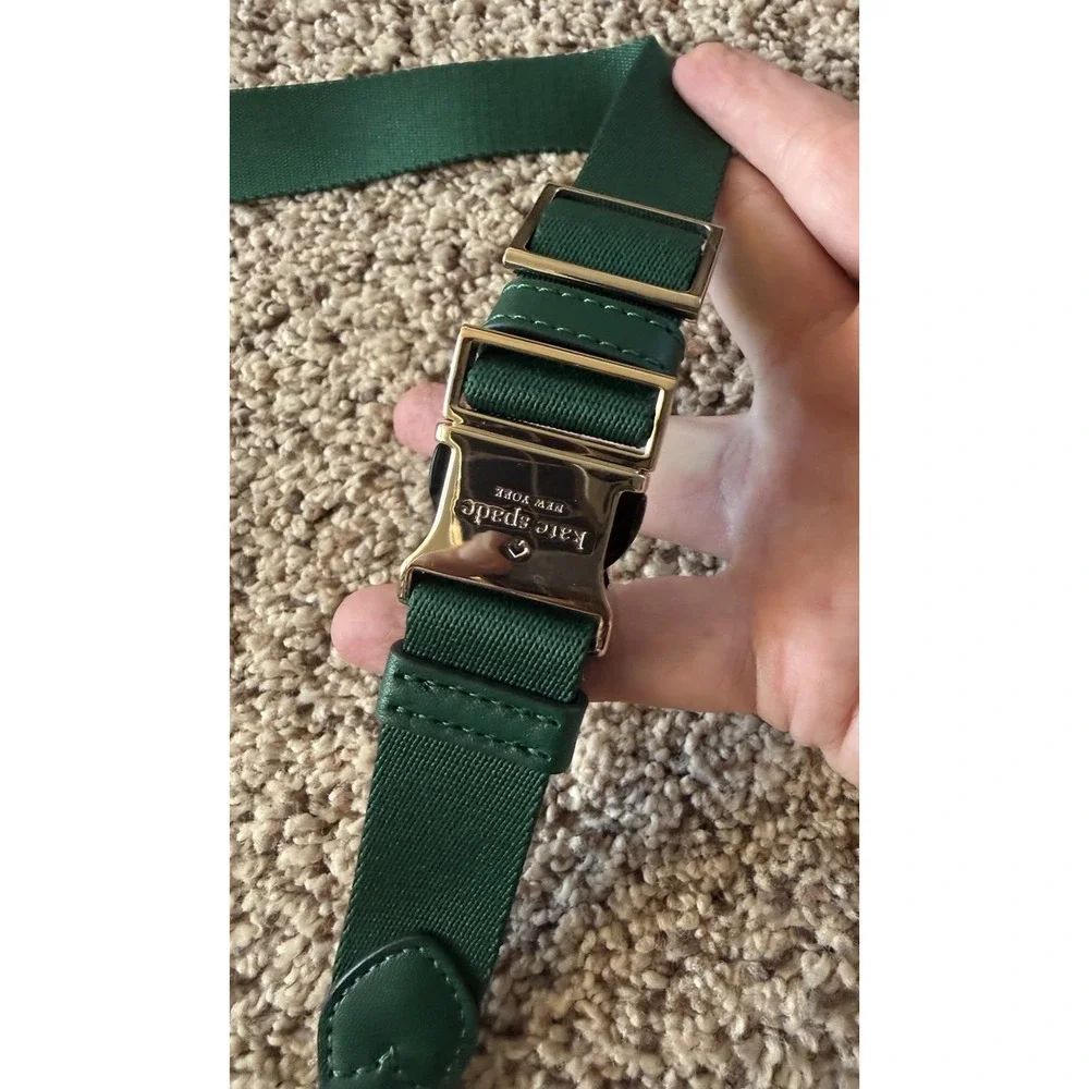 Kate Spade Chelsea Nylon Belt Bag Fanny Pack  - Deep Jade Green